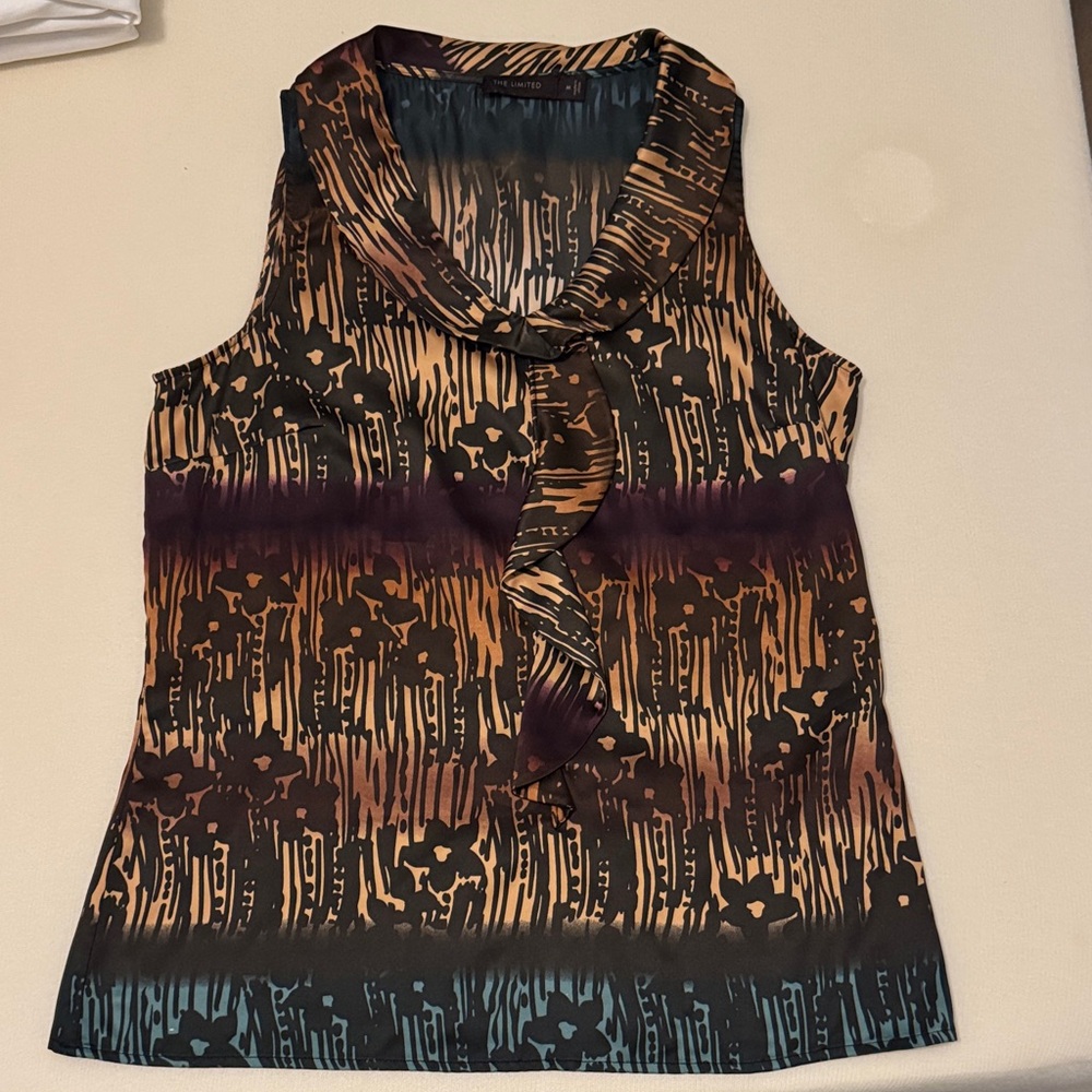 The Limited Multicolor Sleeveless Blouse